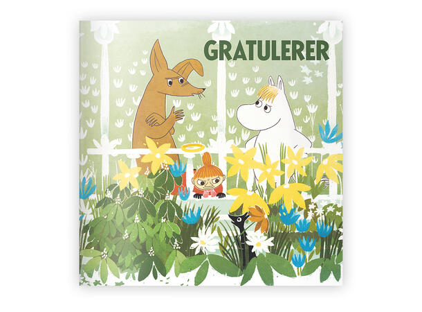 Mummi dobbeltkort - Gratulerer 12 cm Mummi