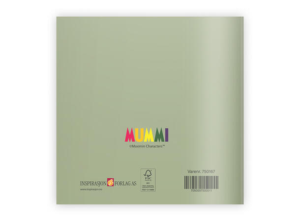 Mummi dobbeltkort - Klem fra meg til deg 12 cm Mummi