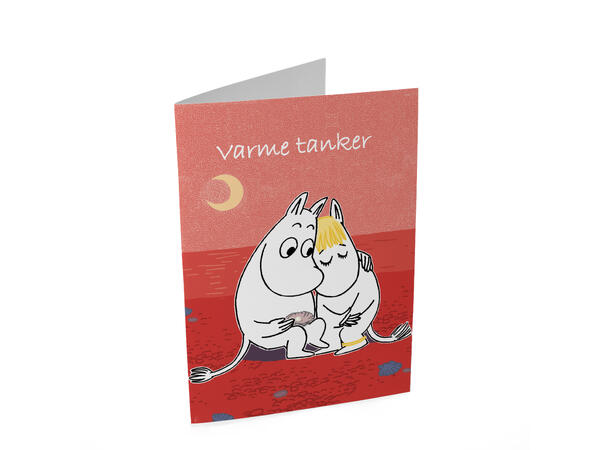 Mummi dobbeltkort - Varme tanker 17 cm  Mummi