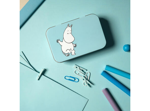 Mummi oppbevaringsboks - Mummitrollet Blå