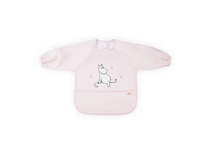 Mummi smekke med ermer - rosa One size (justerbar) 