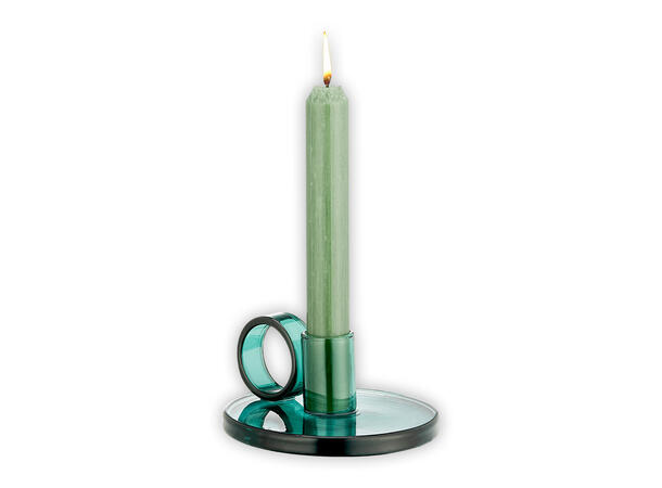 Muurla Loop - Lysestakholder blågrønn 11cm