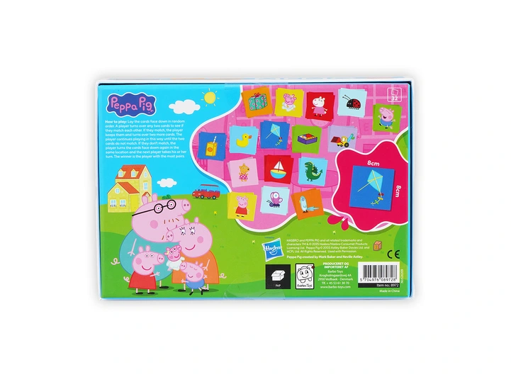 Peppa Gris - Memo 3 + 