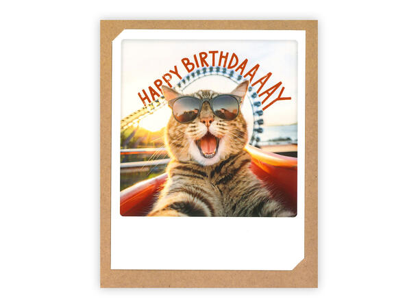 Pickmotion doble kort - Happy Birthday Pickmotion - Doble kort