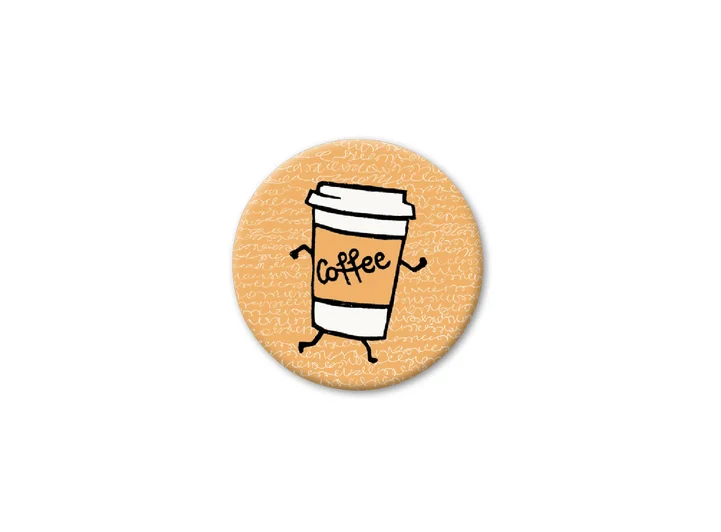 Pickmotion magnet  Coffee 3,2 cm 