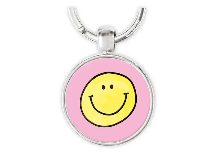 Pickmotion nøkkelring - Smiley 