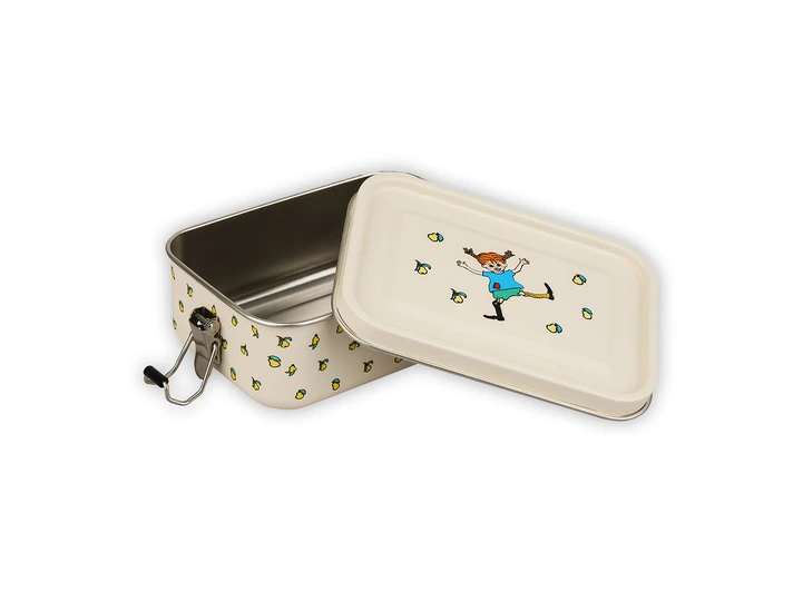 Pippi Langstrømpe - Matboks beige 1200ml 