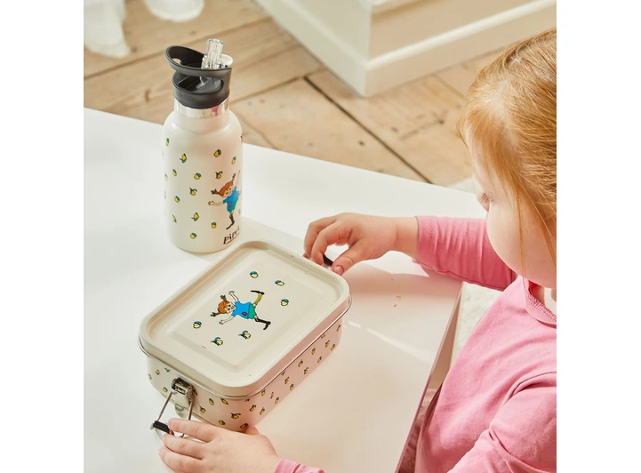 Pippi Langstrømpe - Matboks beige 1200ml 
