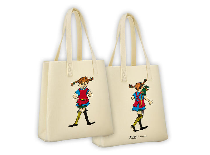Pippi Langstrømpe Bag - Pippi 40 x 40 cm 