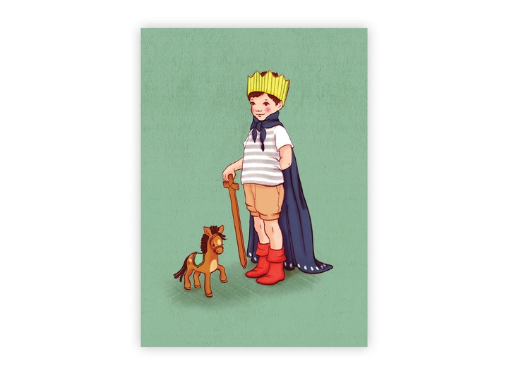 Belle & Boo - Postkort King A6 