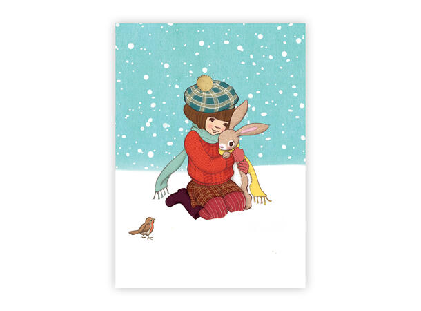 Belle & Boo - Postkort Winter Hug A6 