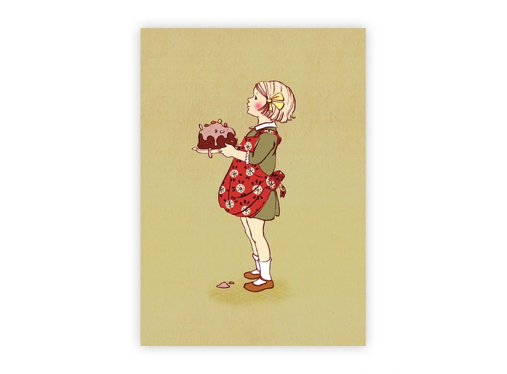 Belle & Boo - Postkort Yummy A6 