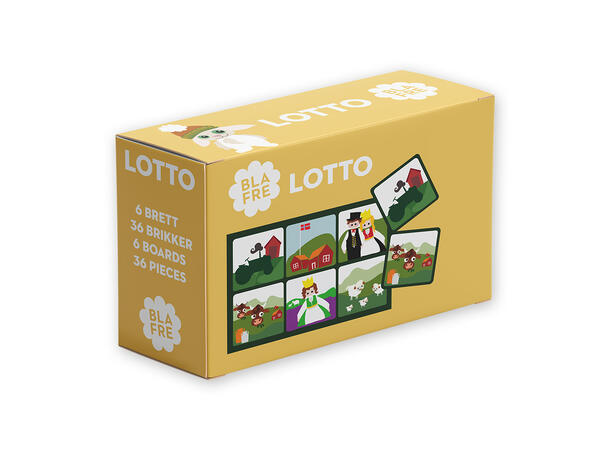Blafre Lotto 36 brikker 