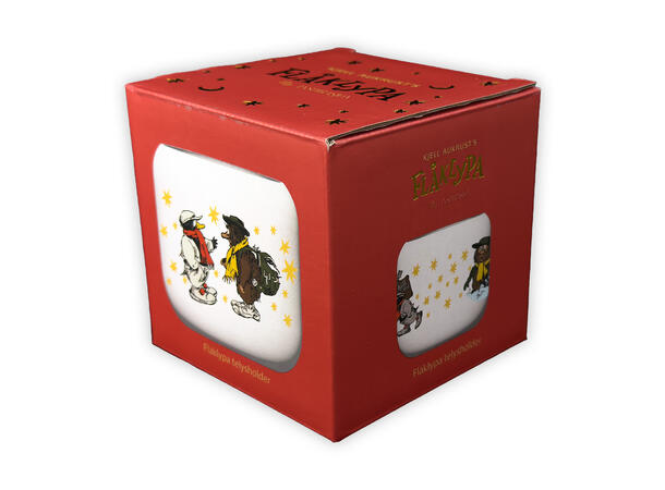 Flåklypa Telysholder - Ludvig og Solan 9 cm 