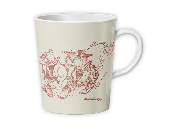 Flåklypa kopp - Gutta på Onsøylandet 330ml 