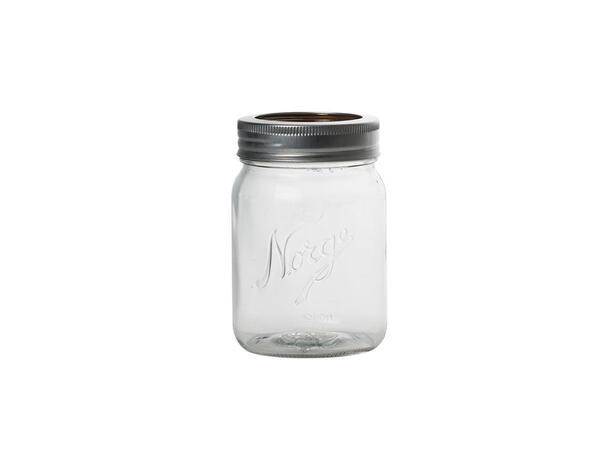 Konserveringsglass med skrulokk 0,7 l Norgesglass