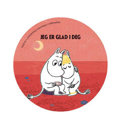 Magnet Mummi - Jeg er glad i deg 5,6 cm