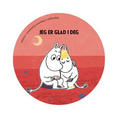 Magnet Mummi - Jeg er glad i deg 5,6 cm