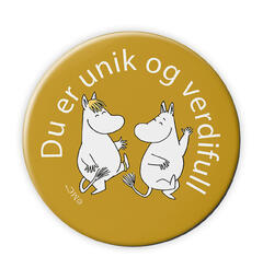 Magnet  Mummi - Du er unik og verdifull 5,6 cm