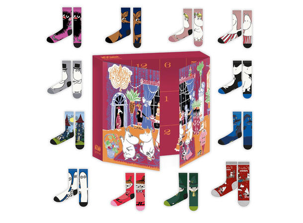 Mummi Adventskalender - Sokker 39/41 Julekalender 