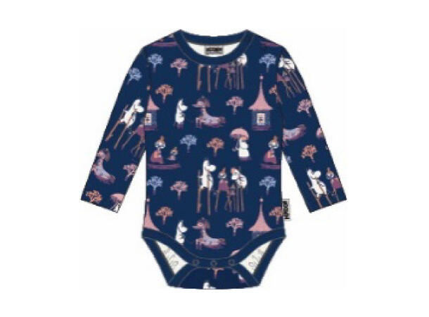 Mummi Body - Oversvømmelse Blå Babyklær fra Mummi 