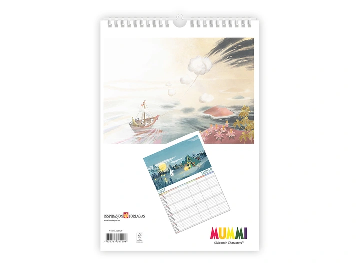 Mummi Familiekalender 2027 Kalender 2027 
