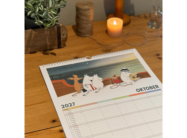 Mummi Familiekalender 2027 Kalender 2027 