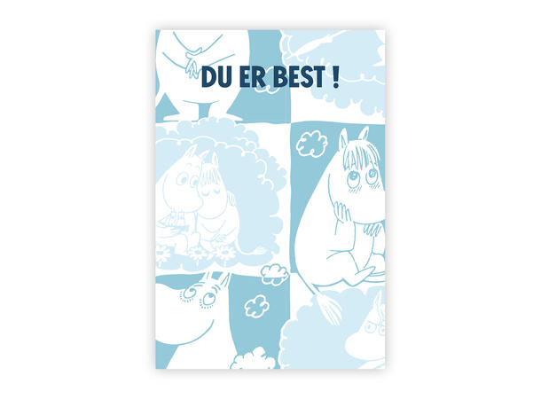 Mummi dobbeltkort- Du er best 17 cm  Mummi 