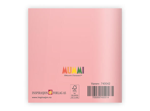 Mummi dobbeltkort - Bursdagsbarnet 7,5 cm Mummi