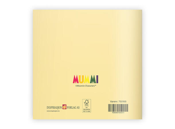 Mummi dobbeltkort - De beste ønsker 12 cm Mummi