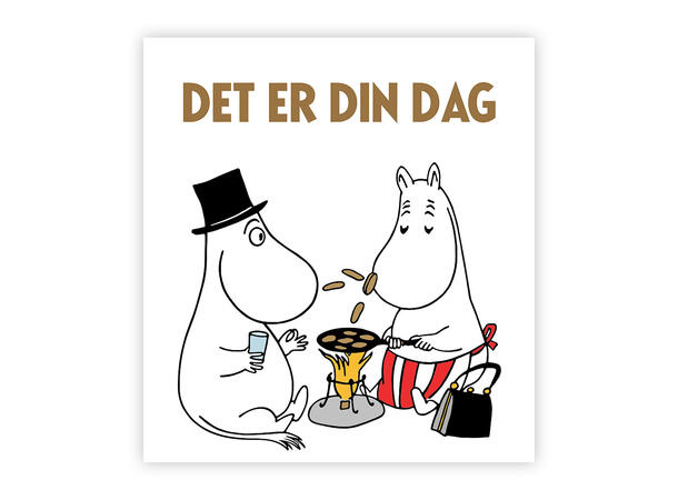 Mummi dobbeltkort - Det er din dag 7,5 cm Mummi 