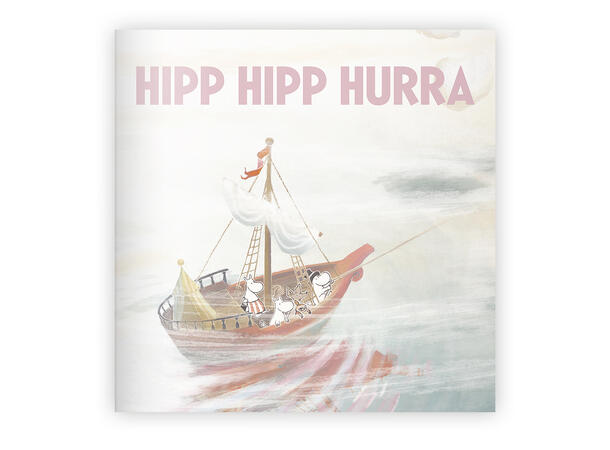 Mummi dobbeltkort - Hipp Hipp Hurra 7,5 cm Mummi