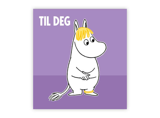 Mummi dobbeltkort - Til deg 7,5 cm Mummi