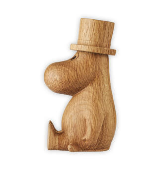 Mummi trefigur - Mummipappa 10cm