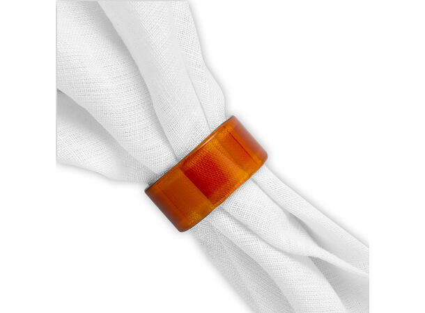 Muurla Loop - Serviett ring amber 3,8cm