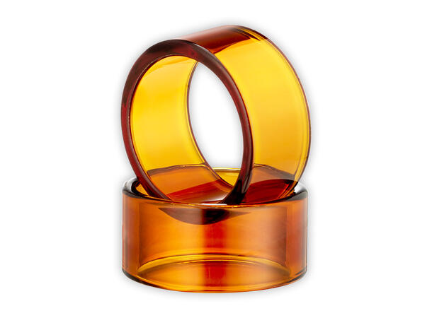 Muurla Loop - Serviett ring amber 3,8cm
