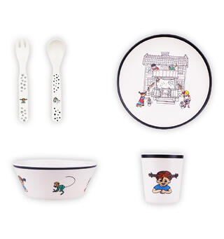 Pippi servise- 5 deler