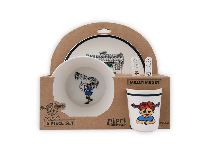 Pippi servise- 5 deler 