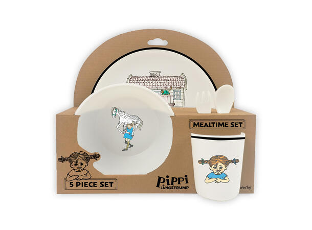 Pippi servise- 5 deler 