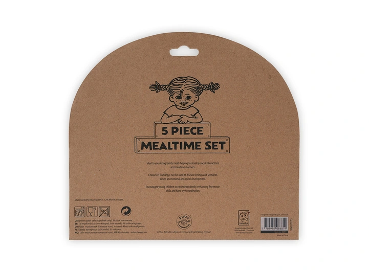 Pippi servise- 5 deler 