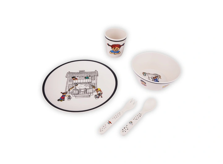 Pippi servise- 5 deler 