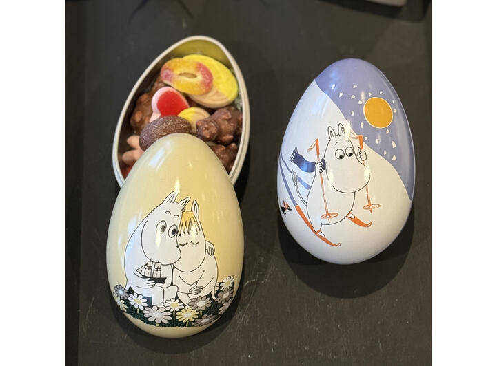 Påskeegg med lille my motiv