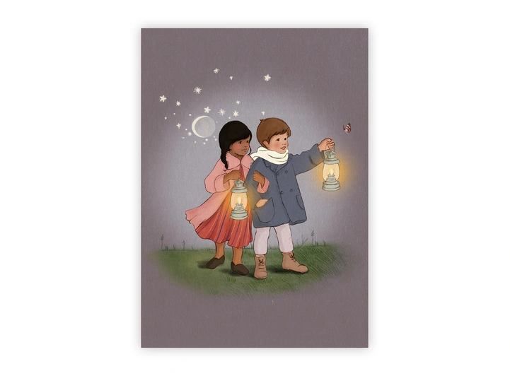 Belle & Boo - Postkort Nights adventures A6 