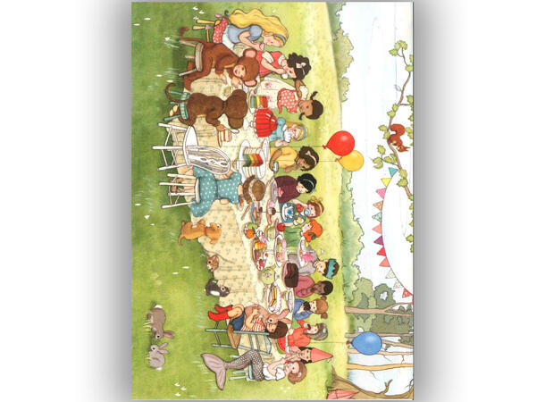 Belle & Boo - Postkort Woodland A6