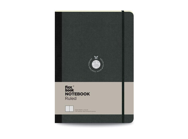 Flexbook Notatbok med linjer 17 x 24 cm 192 sider