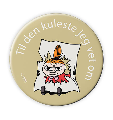 Magnet  Mummi - Til den kuleste jeg vet 5,6 cm