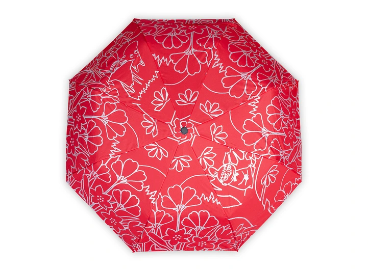 Mummi - Paraply rød Reflekterer 