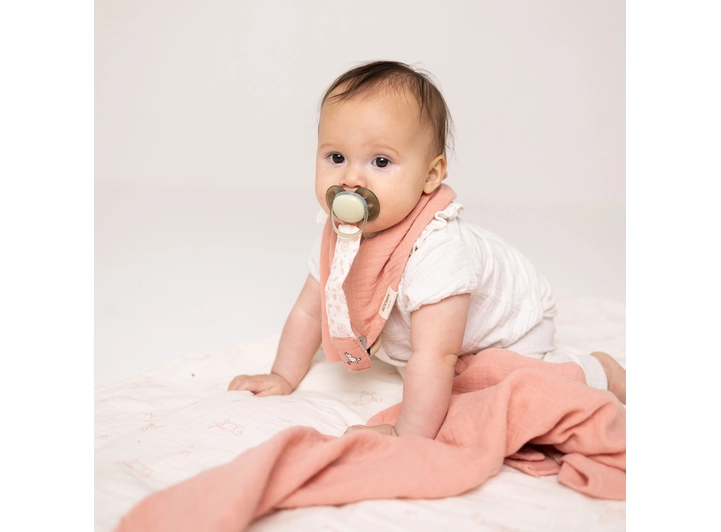 Mummi - Smokkeklemme rosa 