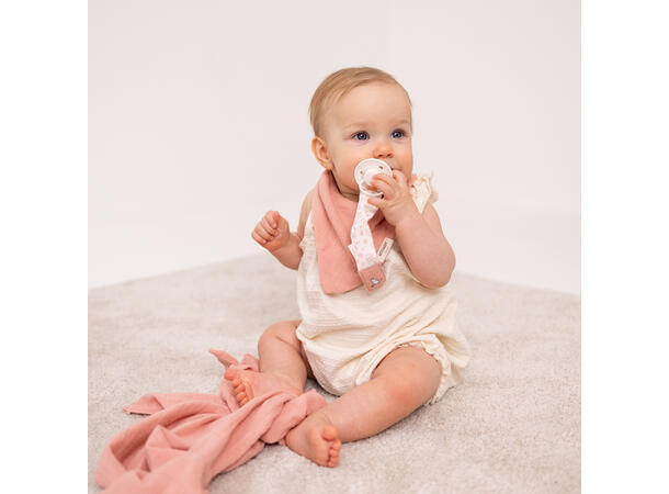 Mummi - Smokkeklemme rosa