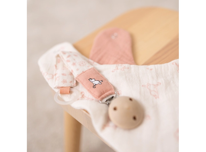 Mummi - Smokkeklemme rosa 